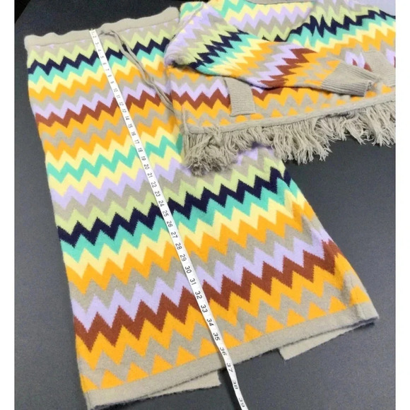 Anthropology Women's Plenty Knit 2 piece‎ sweater Set, Sweater and Skirt Large - Picture 5 of 14